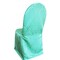 Decorative Marquis Jacquard Polyester Chair Slipcover Tiff Blue Or Aqua Blue